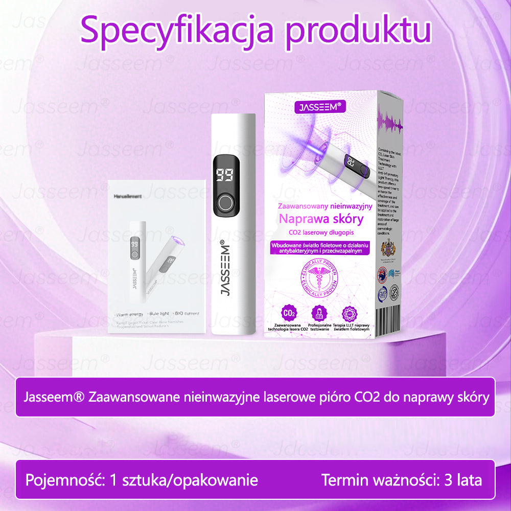 💎𝐉𝐚𝐬𝐬𝐞𝐞𝐦® Zaawansowany nieinwazyjny laser CO₂ do naprawy skóry 🎉 (Delikatnie usuwa brodawki, znamiona, plamy starcze i narośla skórne – bez bólu, bez zamieszania!)