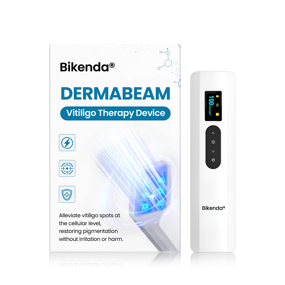 Bikenda® DermaBeam Vitiligo Therapy Device ✅3-5 Second Vitiligo Treatment, Visible Results in Just 2 Weeks