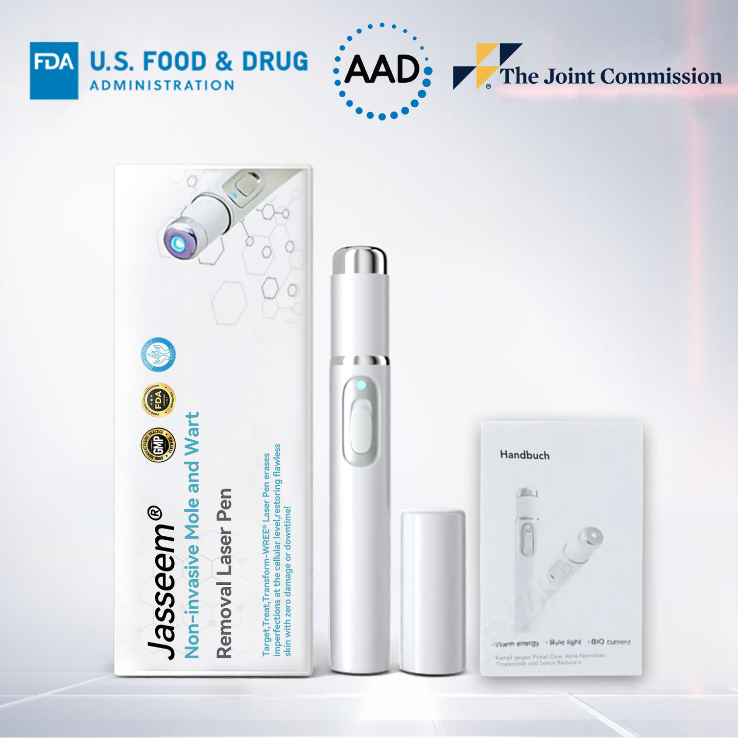 ๐๐๐ฌ๐ฌ๐๐๐ฆยฎ ๐ณMedical-Grade Laser Pen (Powered by COโ laser technology โ effectively removes moles, warts, skin tags, pigmentation spots, and other skin imperfections)