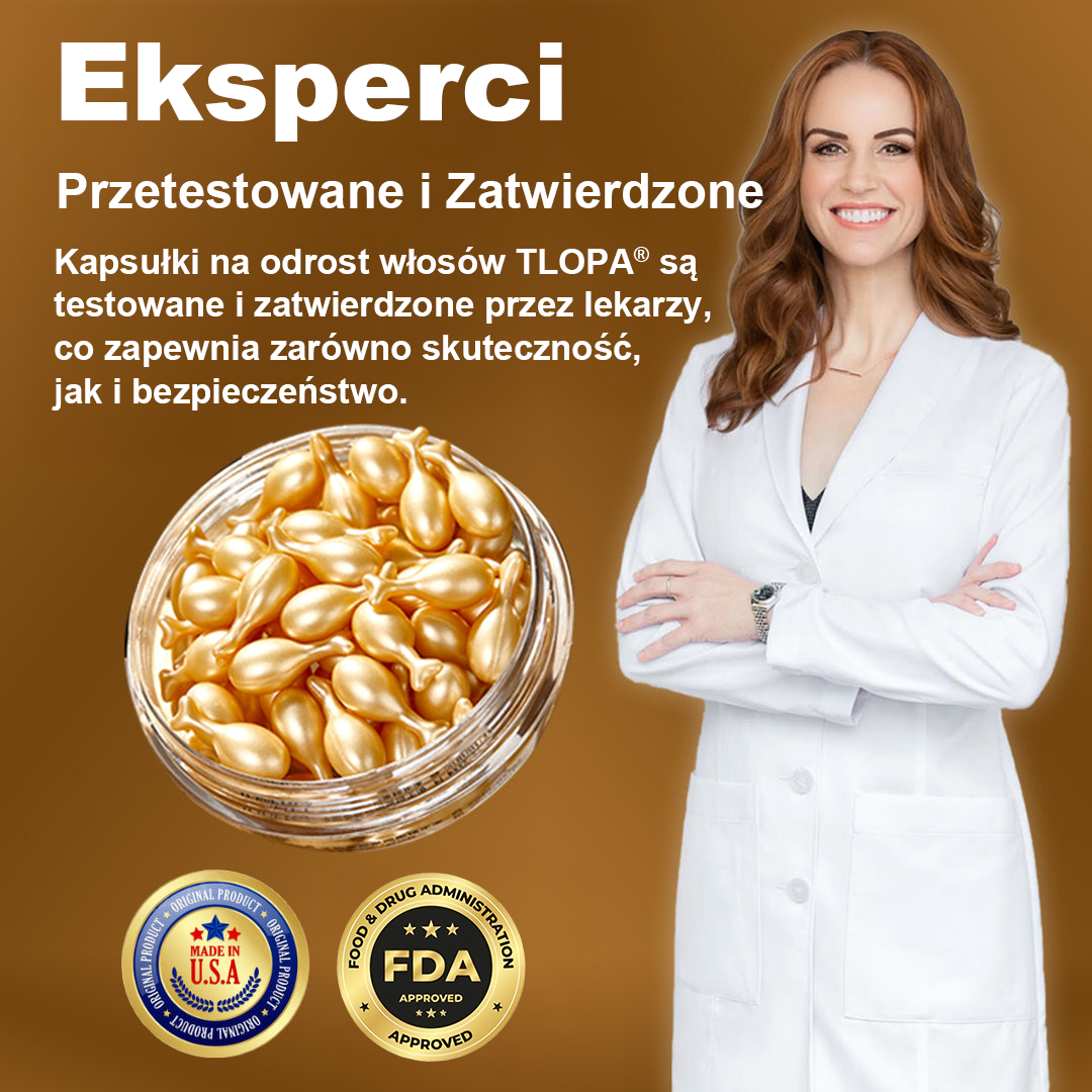 TLOPA® Kapsułki na porost włosów💎