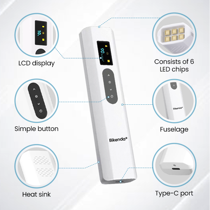 Bikenda® DermaBeam Vitiligo Therapy Device ✅3-5 Second Vitiligo Treatment, Visible Results in Just 2 Weeks