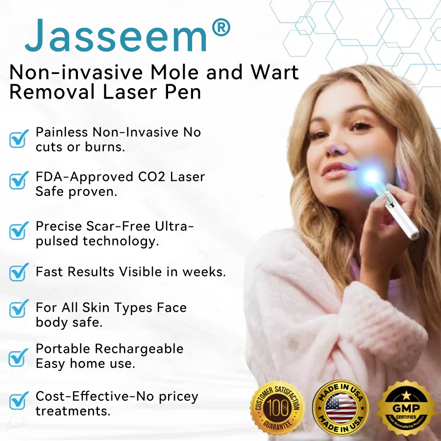 ๐๐๐ฌ๐ฌ๐๐๐ฆยฎ ๐ณMedical-Grade Laser Pen (Powered by COโ laser technology โ effectively removes moles, warts, skin tags, pigmentation spots, and other skin imperfections)