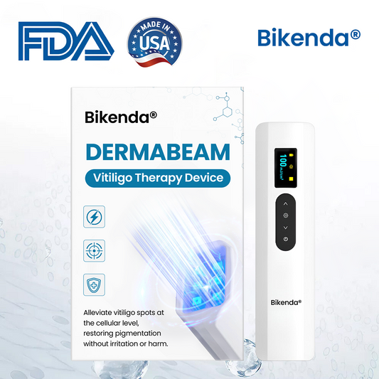 Bikenda® DermaBeam Vitiligo Therapy Device ✅3-5 Second Vitiligo Treatment, Visible Results in Just 2 Weeks
