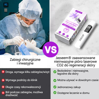 💎𝐉𝐚𝐬𝐬𝐞𝐞𝐦® Zaawansowany nieinwazyjny laser CO₂ do naprawy skóry 🎉 (Delikatnie usuwa brodawki, znamiona, plamy starcze i narośla skórne – bez bólu, bez zamieszania!)