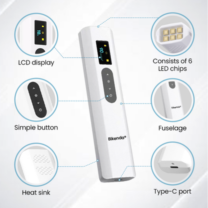 Bikenda® DermaBeam Vitiligo Therapy Device ✅3-5 Second Vitiligo Treatment, Visible Results in Just 2 Weeks